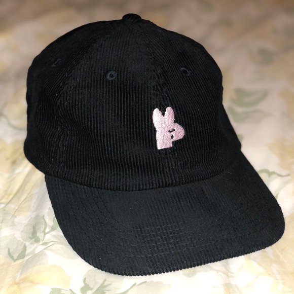 black obey hat